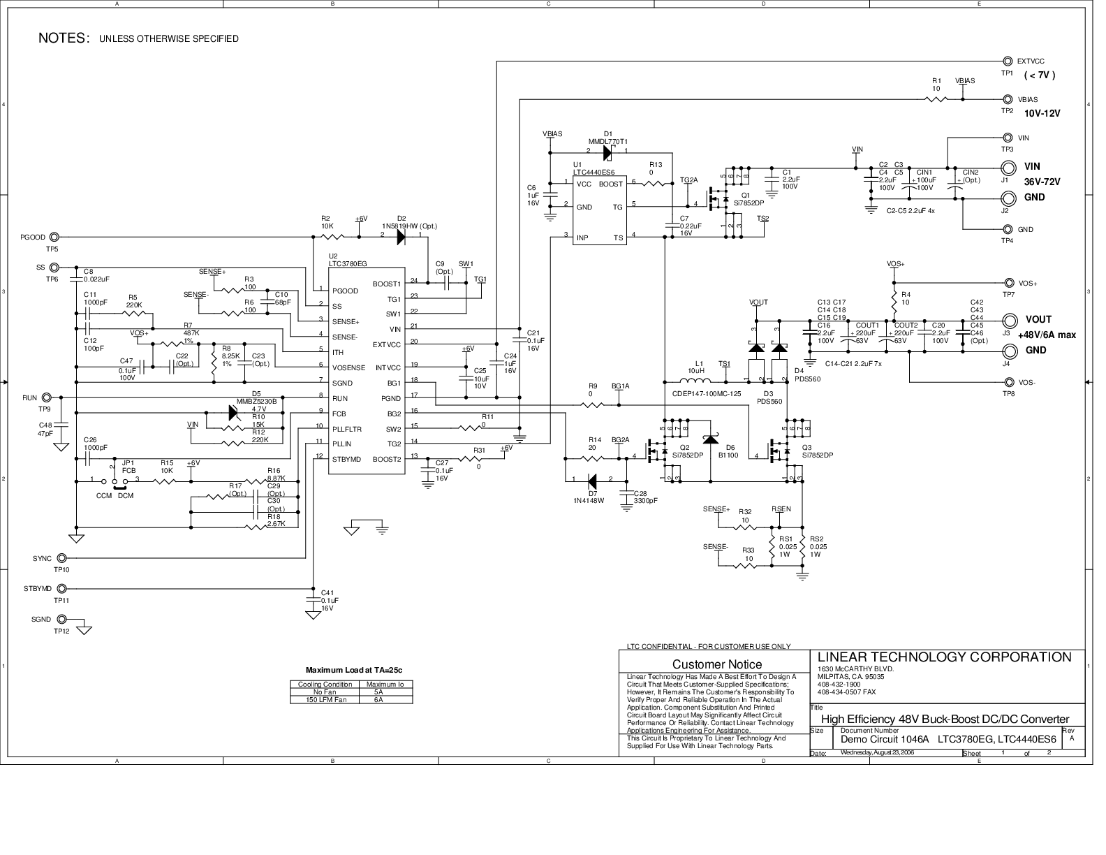 DC1046A - Schematic