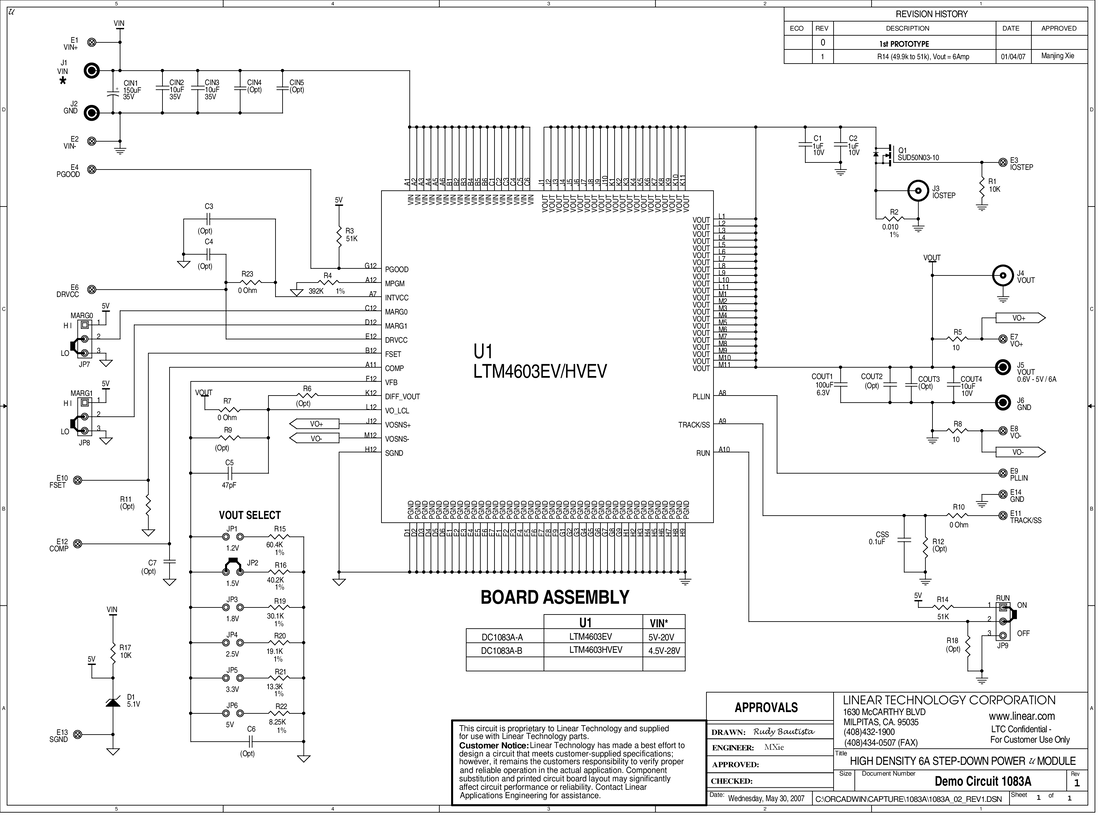 DC1083A-B - Schematic