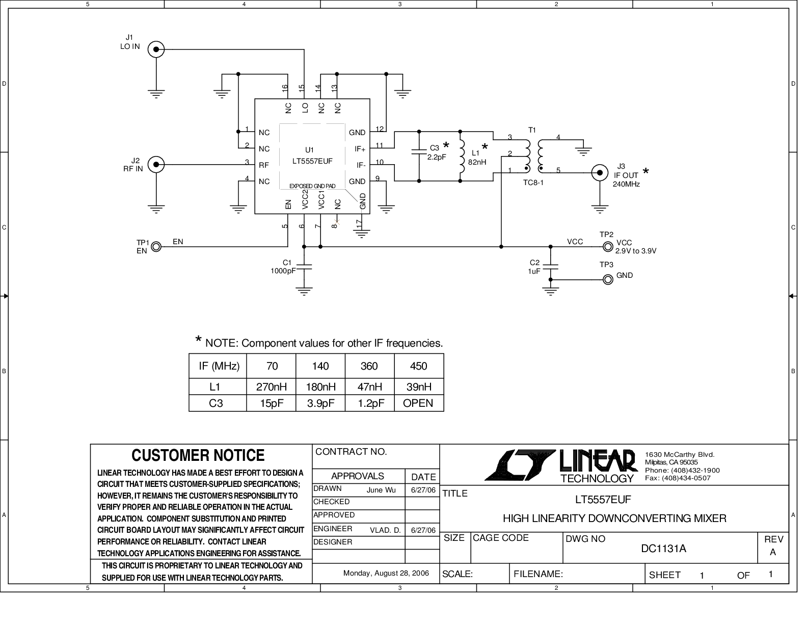 DC1131A - Schematic