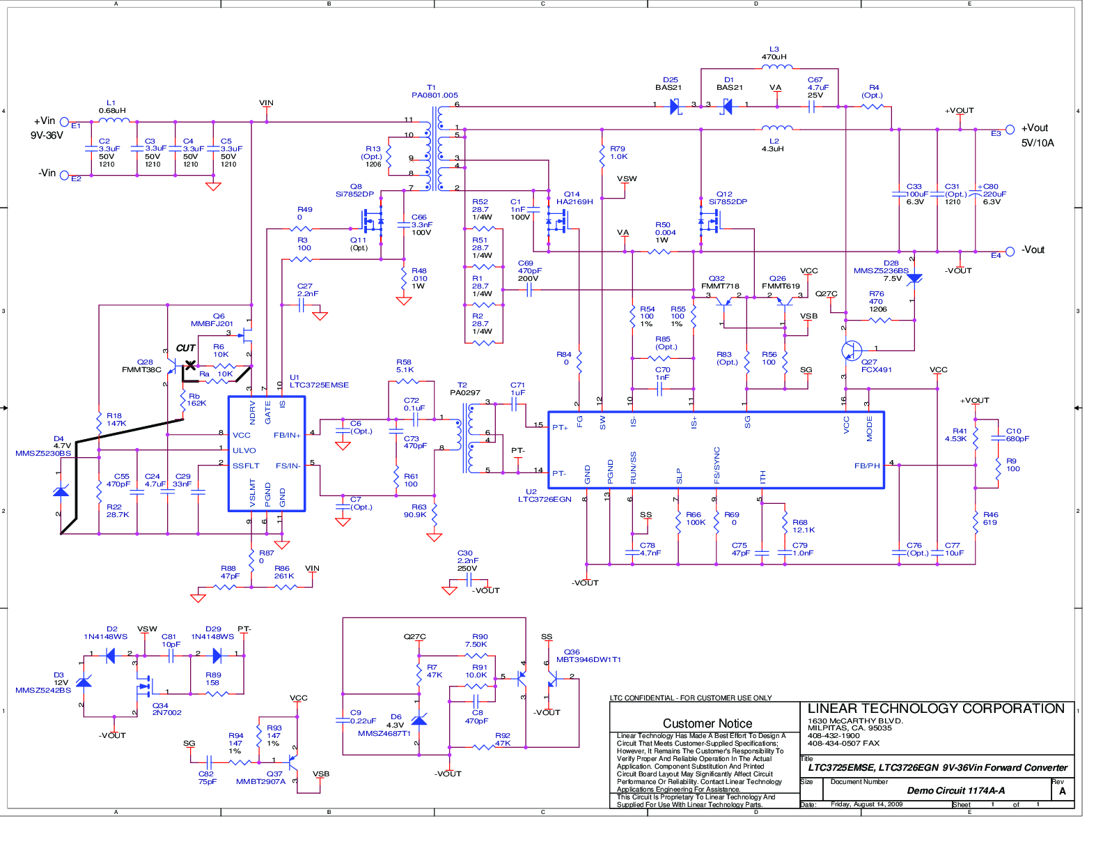 DC1174A-A - Schematic