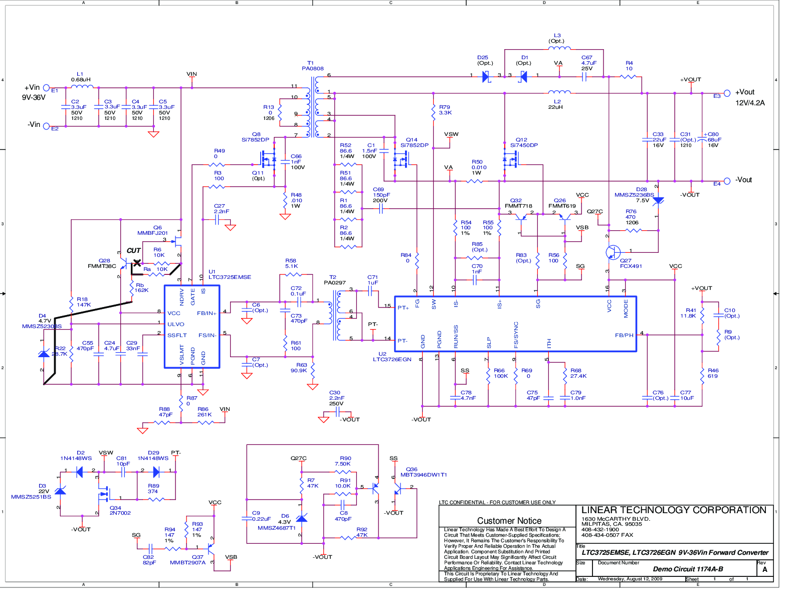 DC1174A-B - Schematic