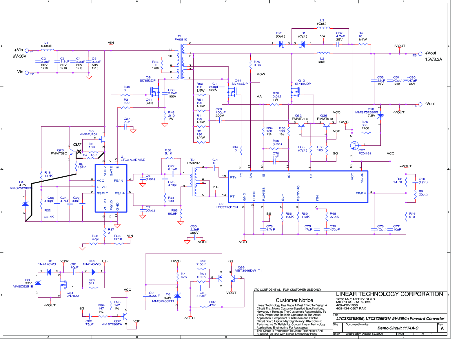 DC1174A-C - Schematic