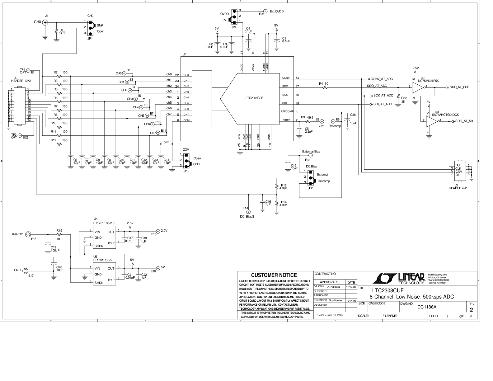 DC1186A - Schematic