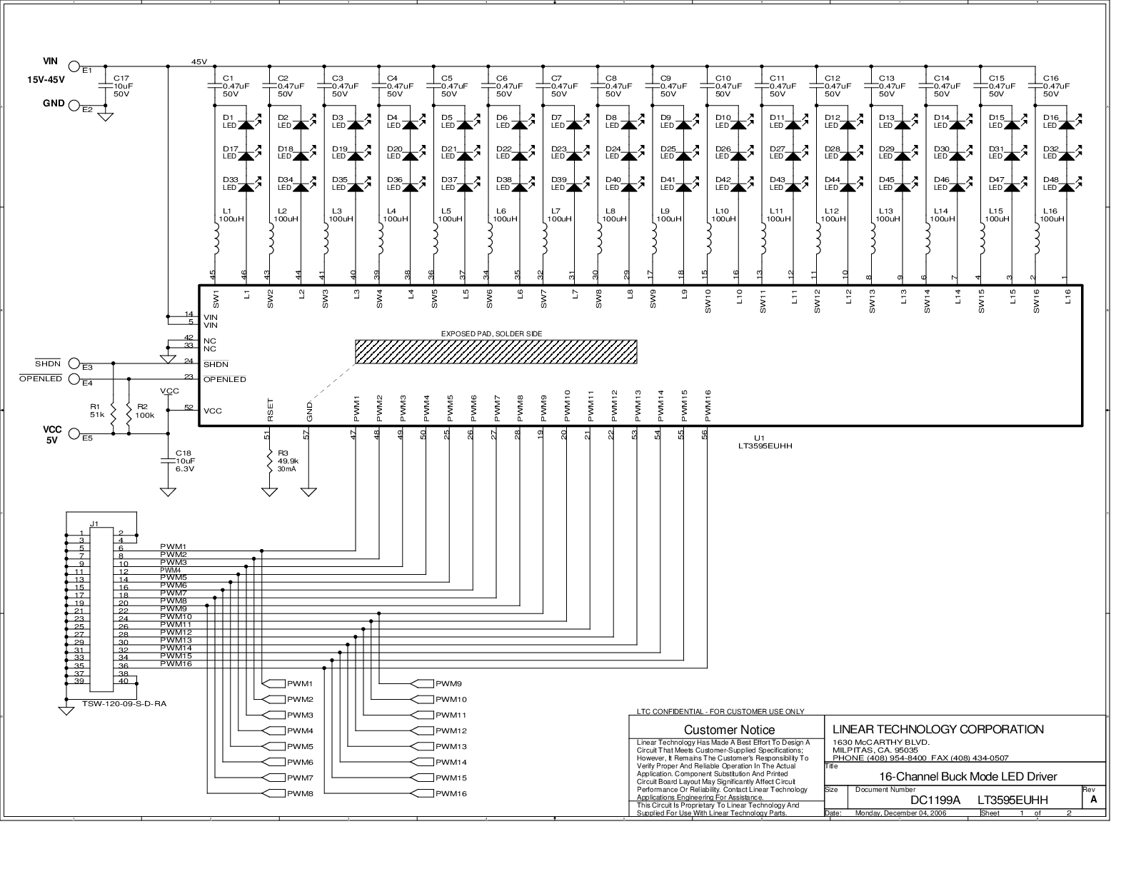 DC1199A - Schematic