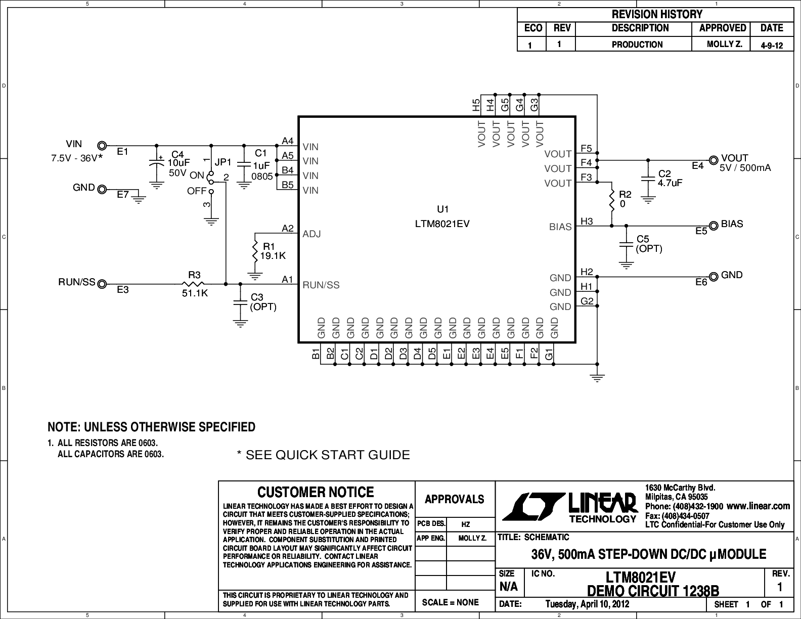 DC1238B - Schematic