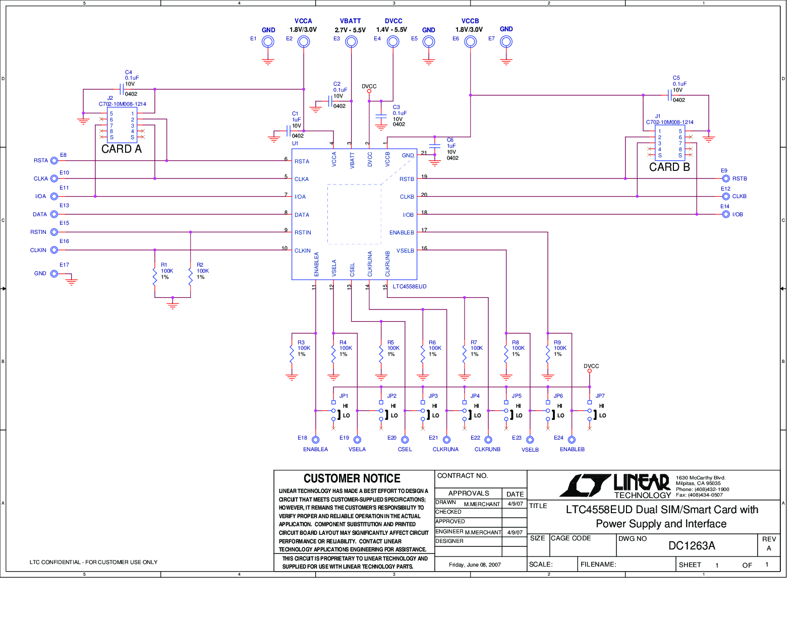 DC1263A - Schematic