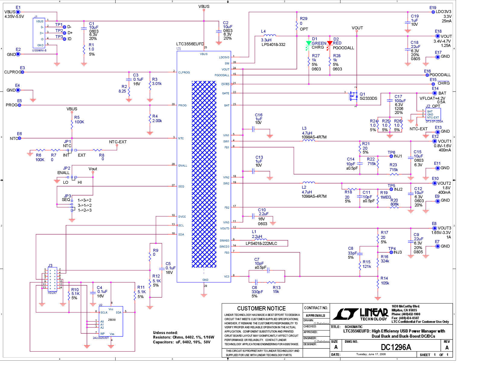 DC1296A - Schematic