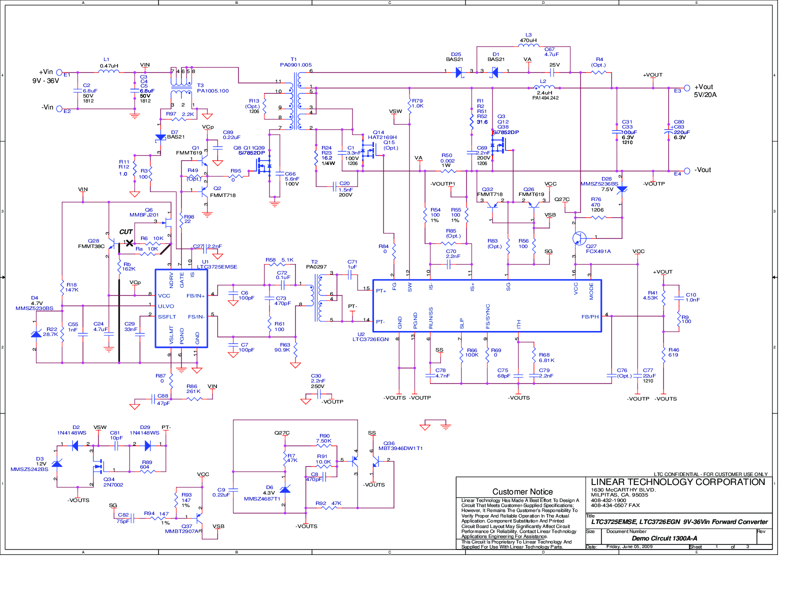 DC1300A-A - Schematic
