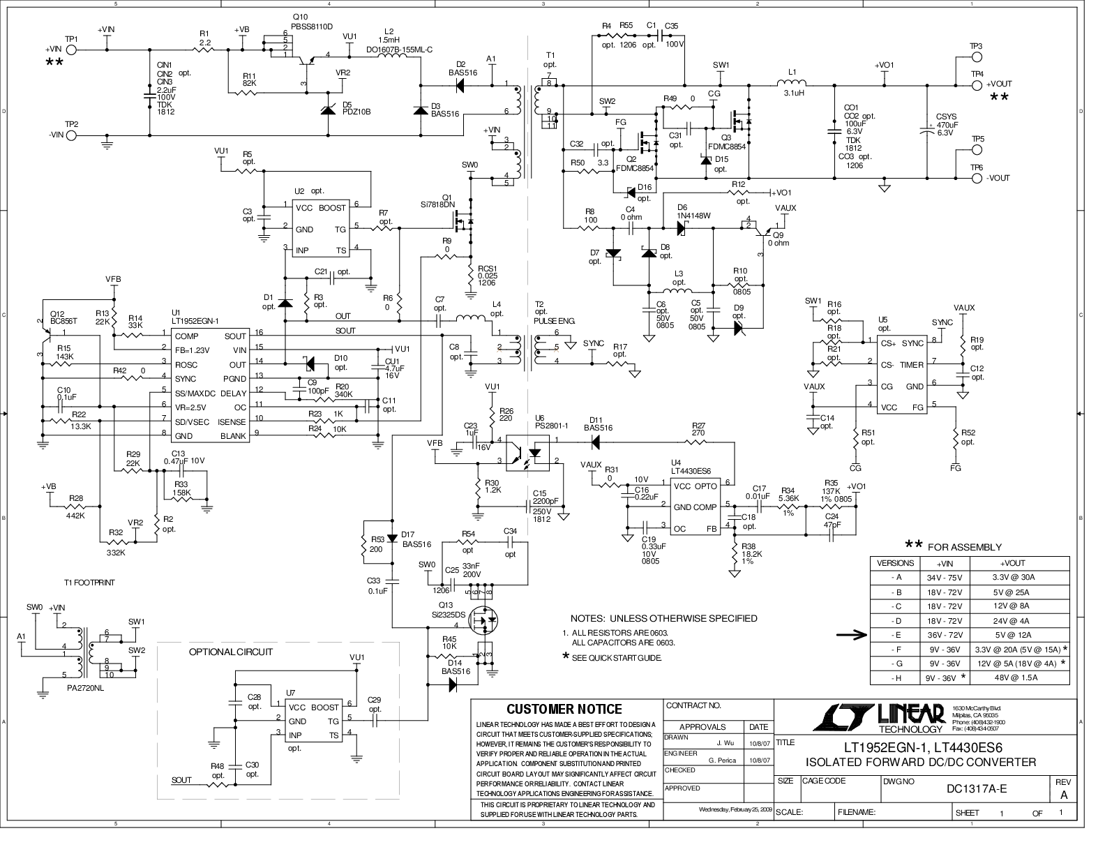 DC1317A-E - Schematic