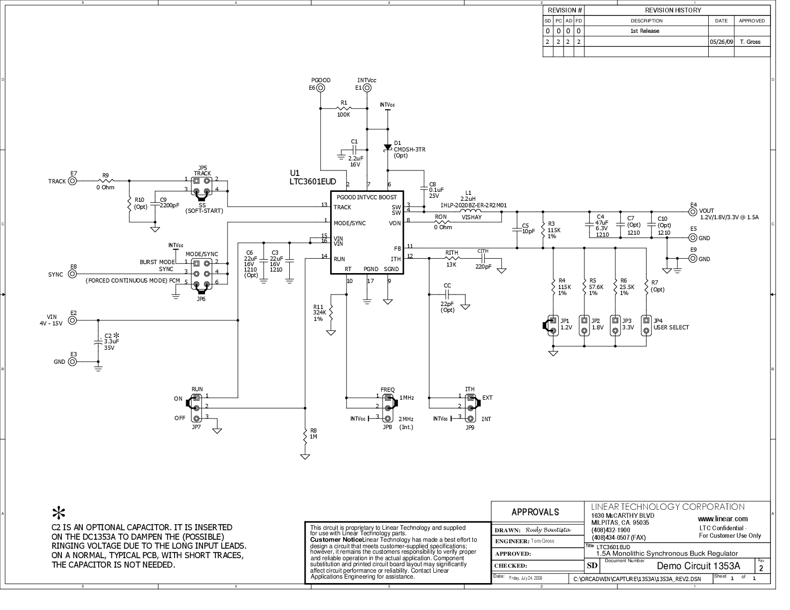 DC1353A - Schematic