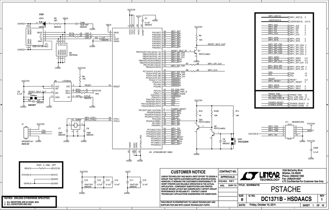 DC1371B - Schematic