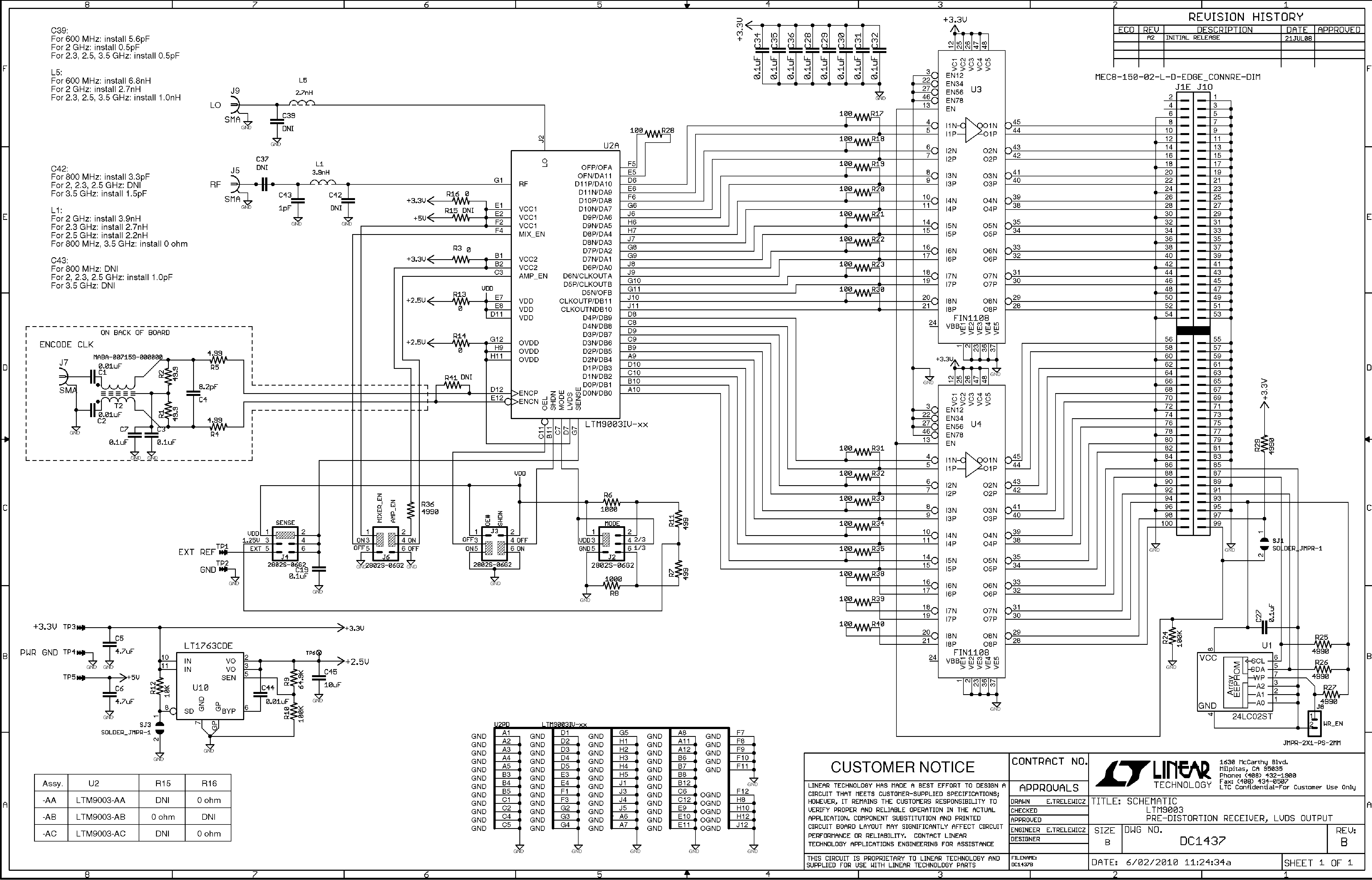DC1437B-AA - Schematic