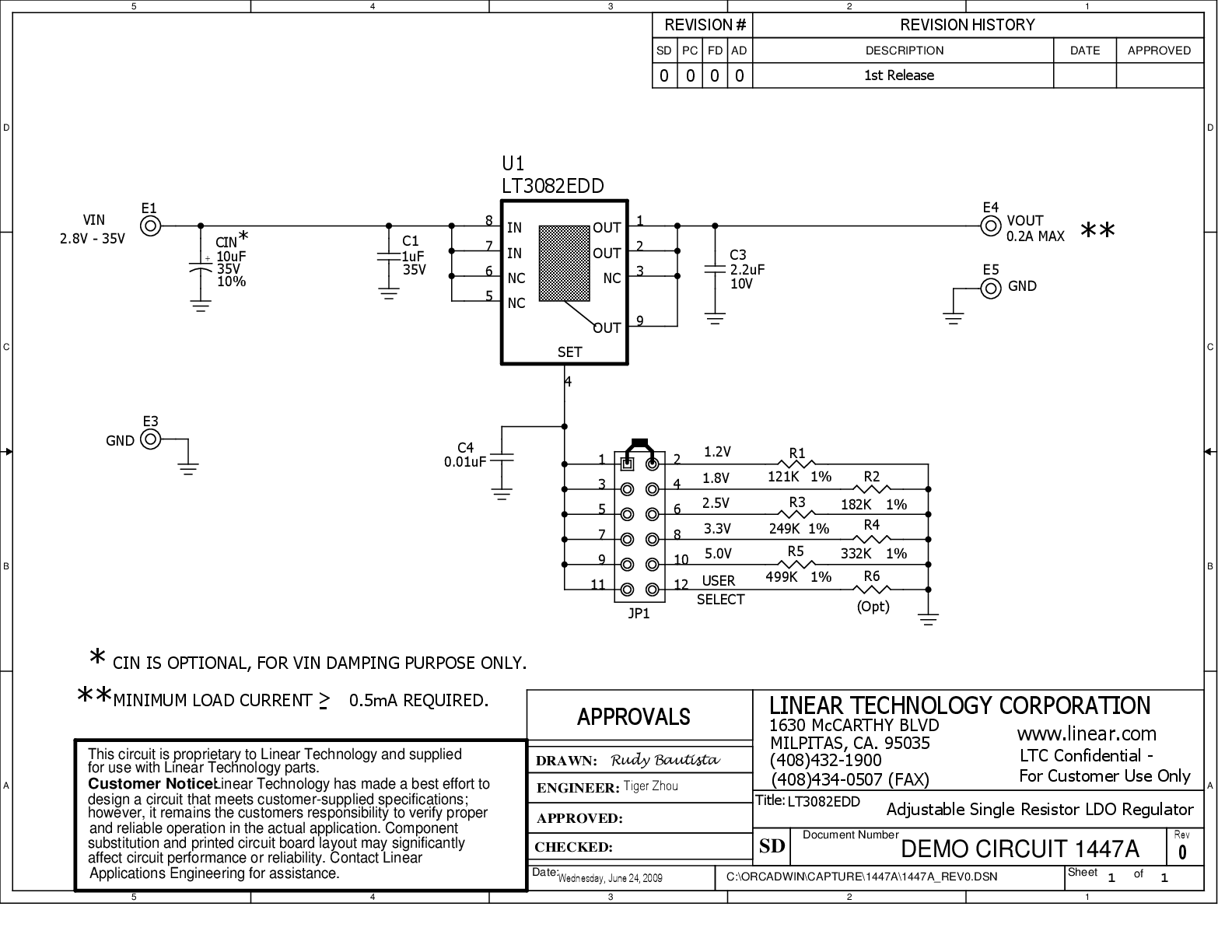 DC1447A - Schematic