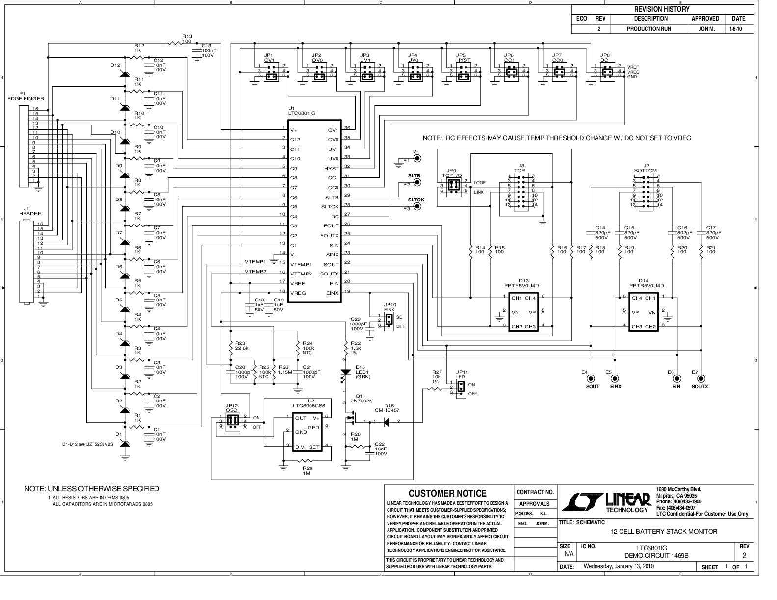 DC1469B - Schematic