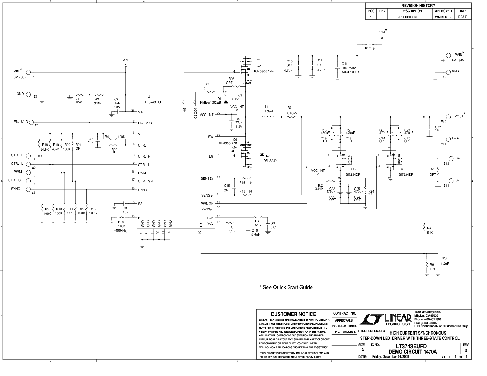 DC1470A - Schematic