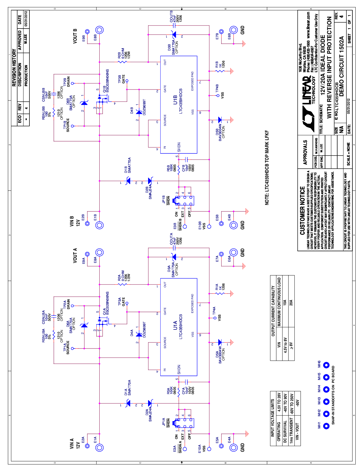 DC1502A - Schematic