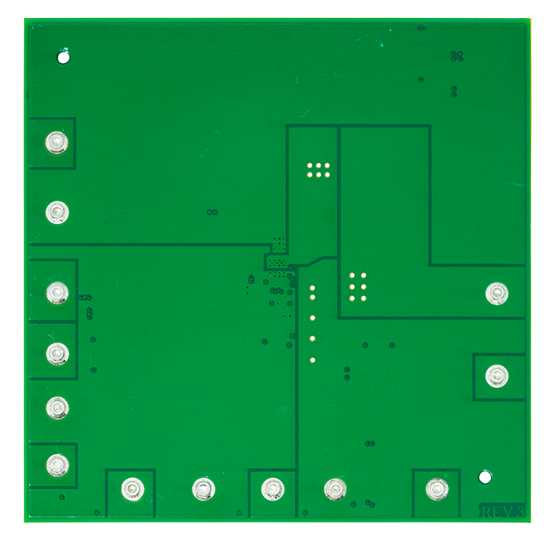 DC1521A Evaluation Board - Bottom View