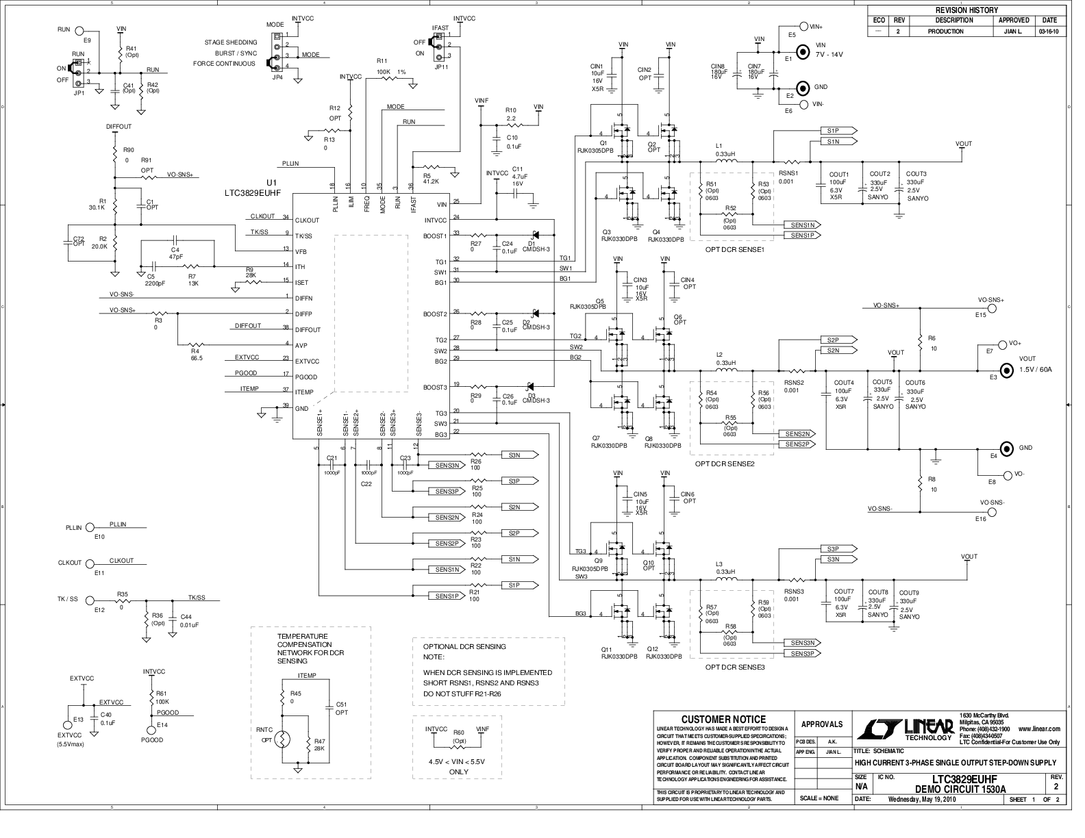 DC1530A - Schematic