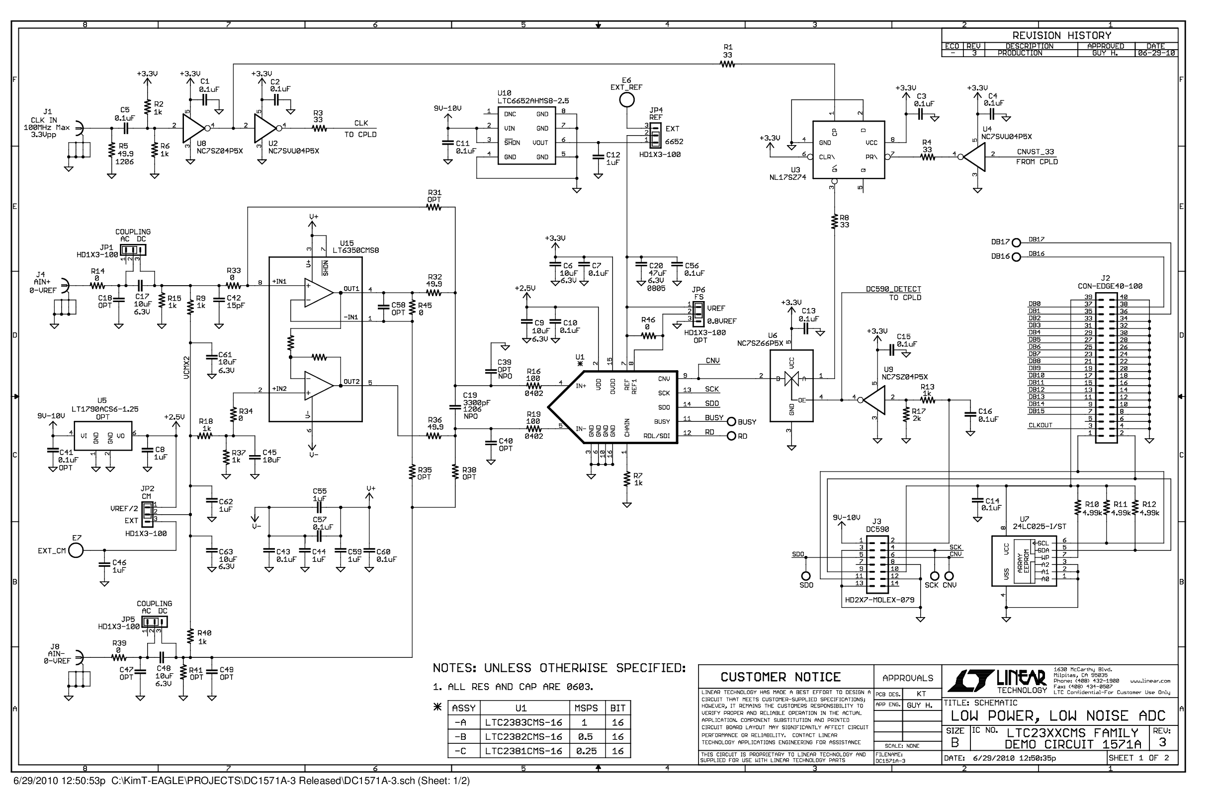 DC1571A-A - Schematic
