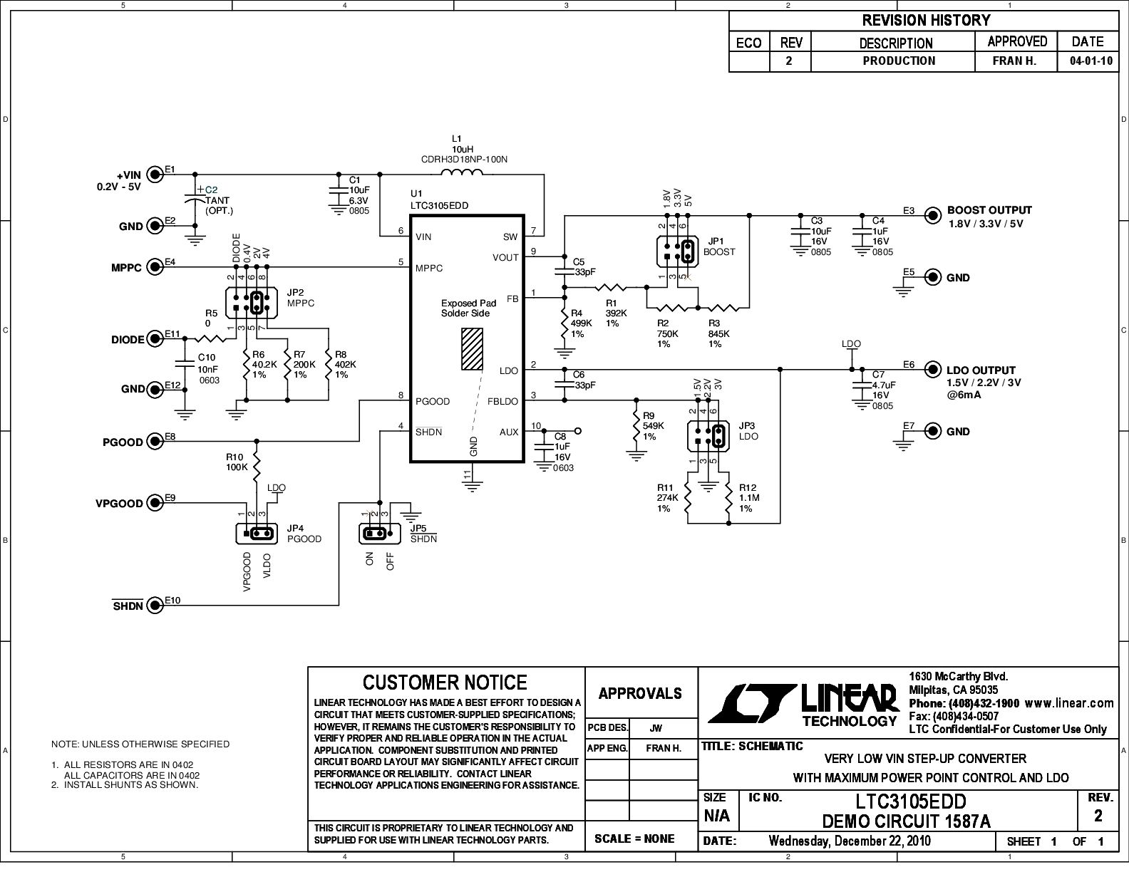 DC1587A - Schematic
