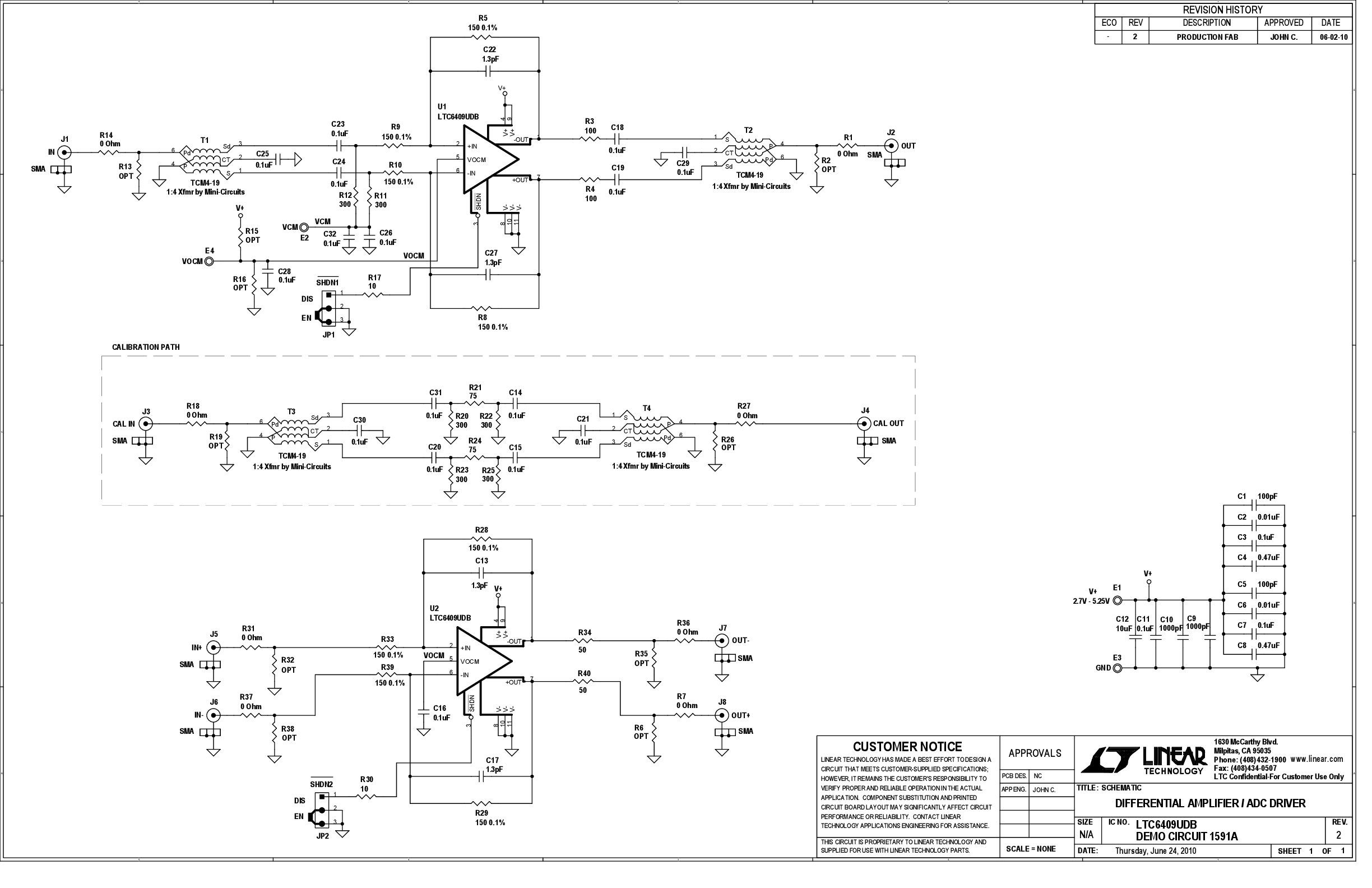DC1591A - Schematic