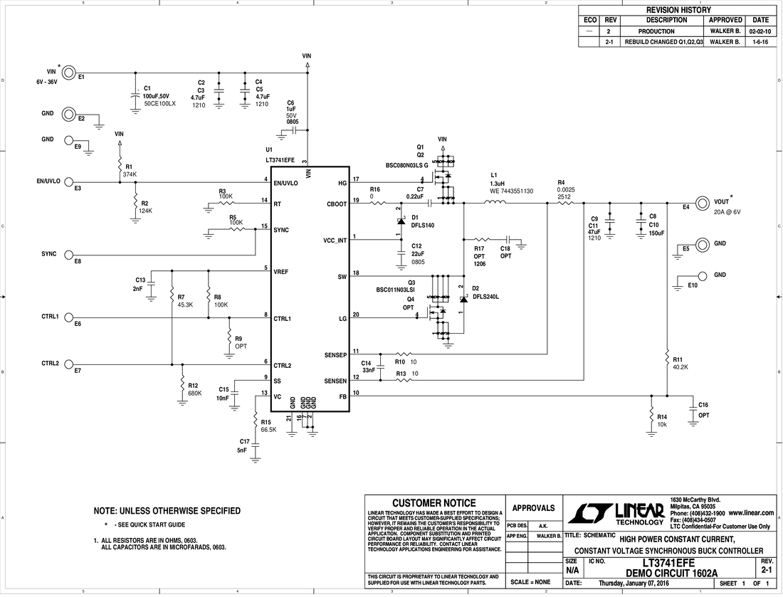 DC1602A - Schematic