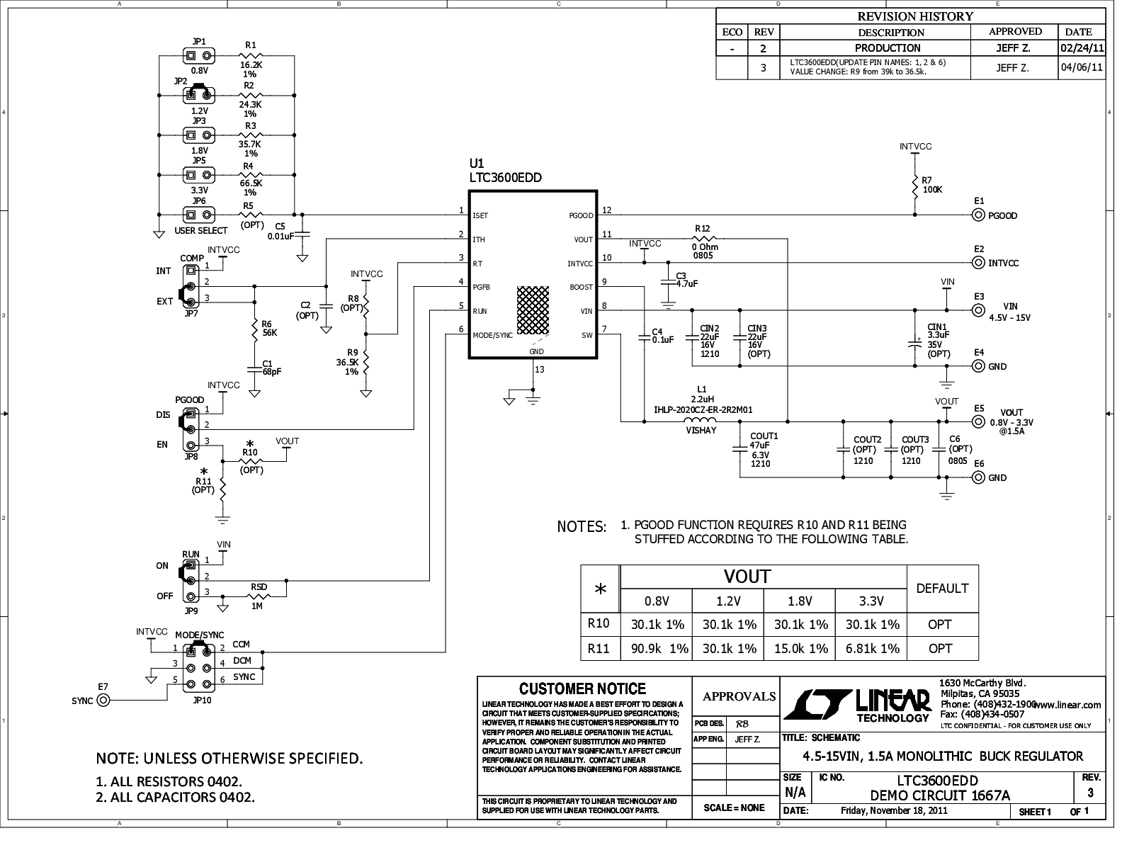 DC1667A - Schematic