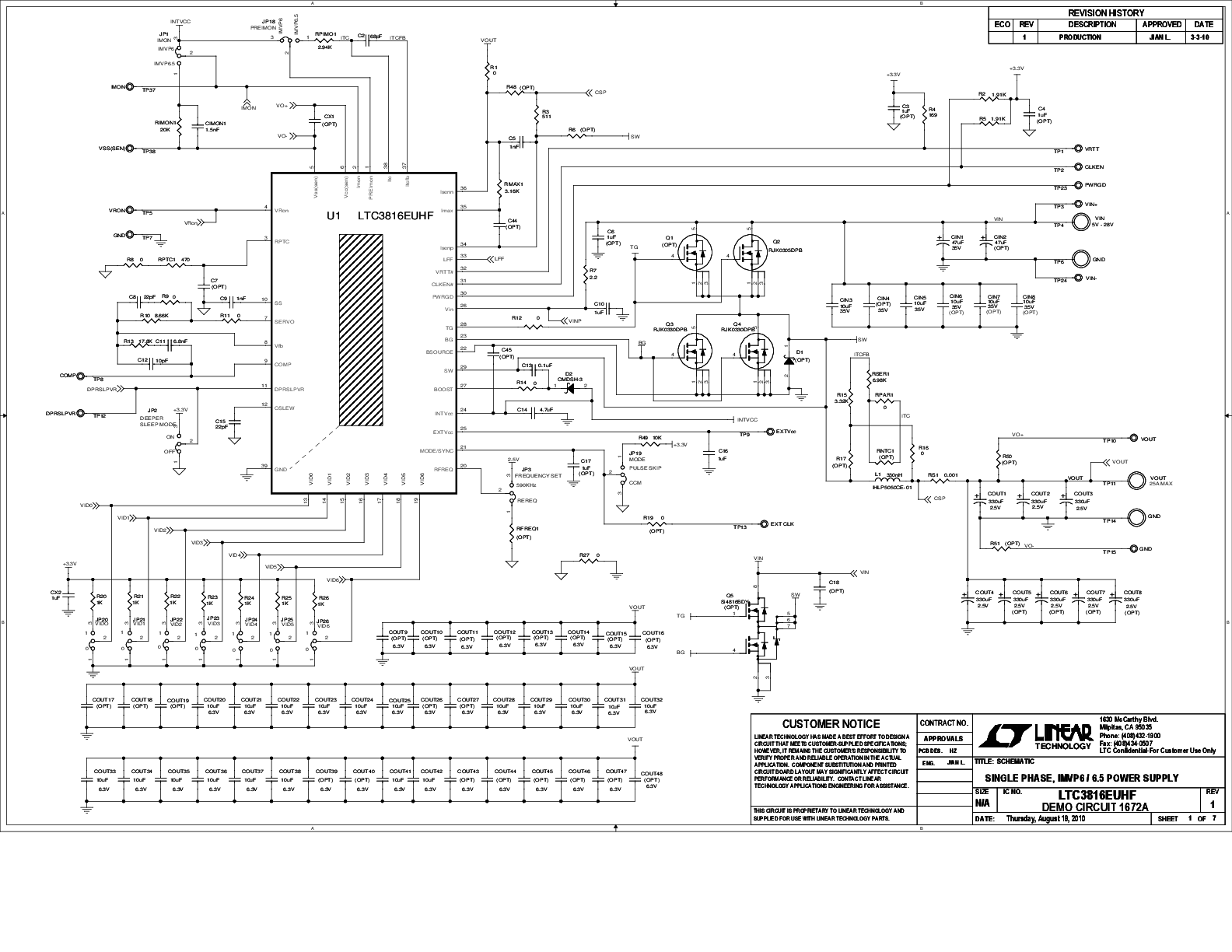 DC1672A - Schematic