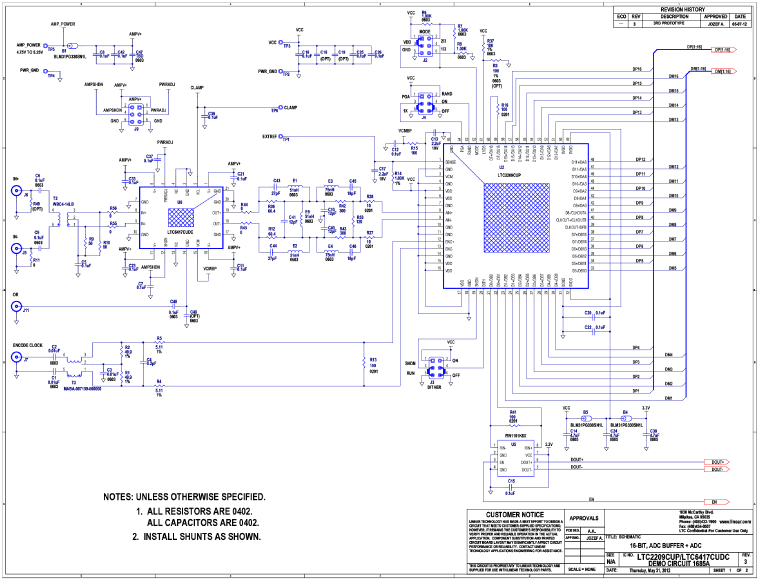 DC1685A Application Circuit
