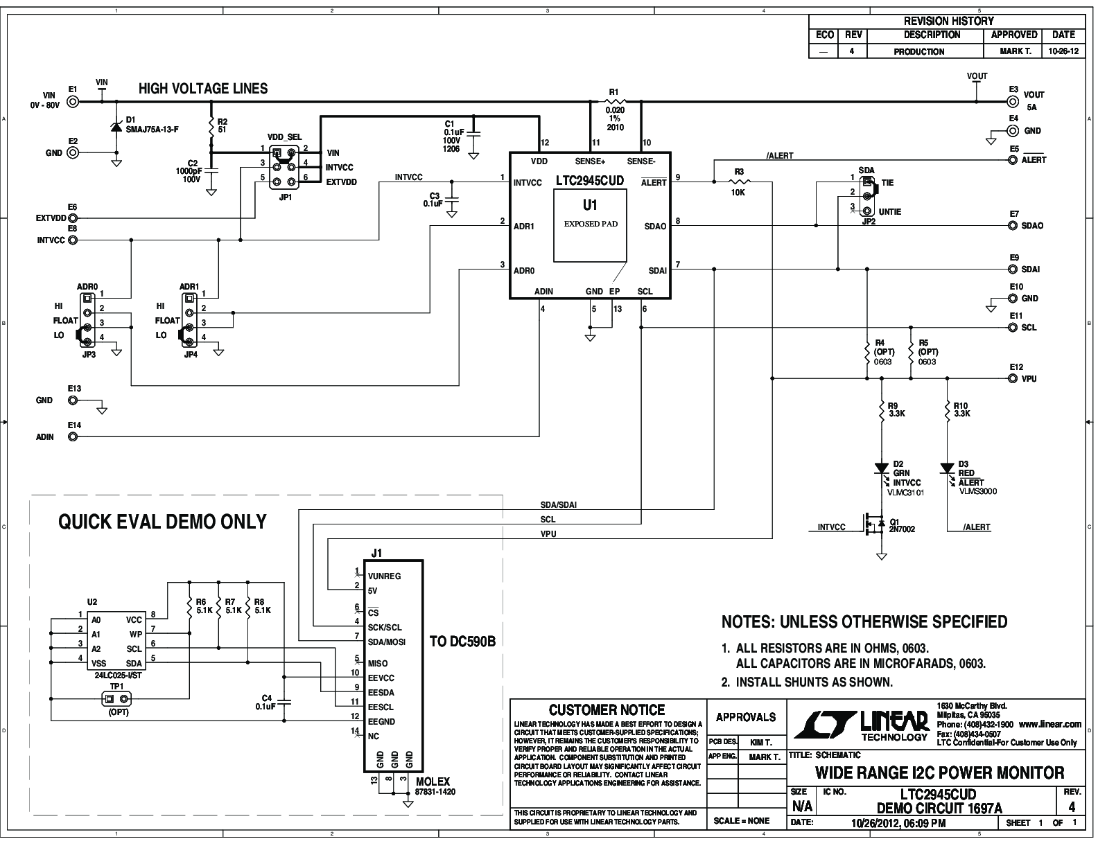 DC1697A - Schematic