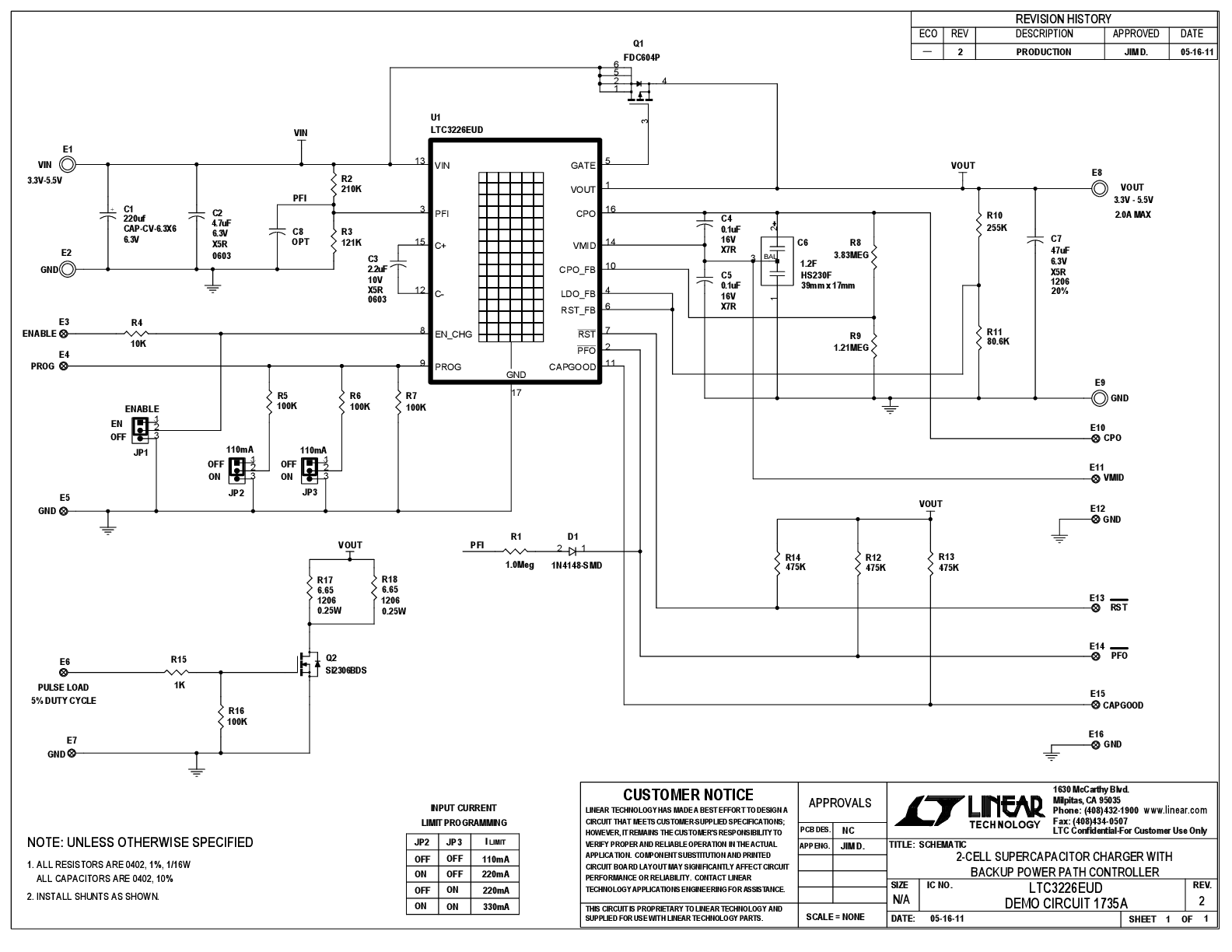 DC1735A - Schematic