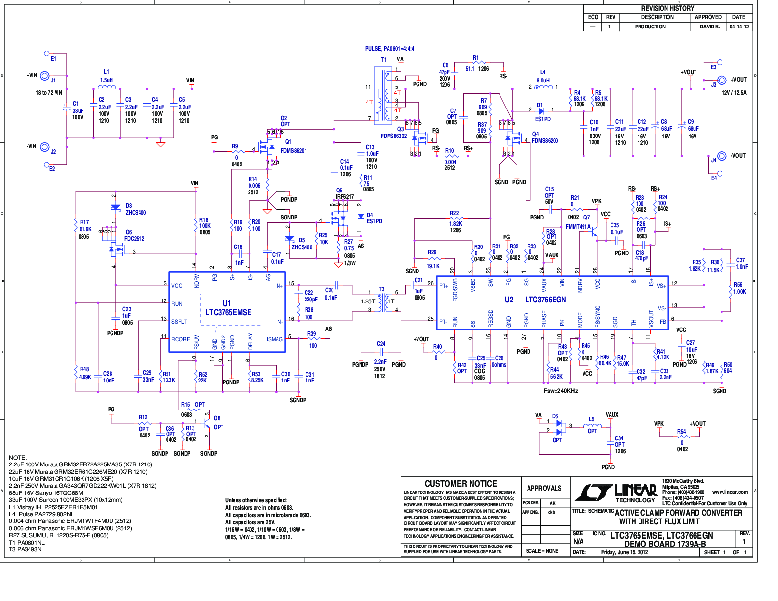 DC1739A-B - Schematic