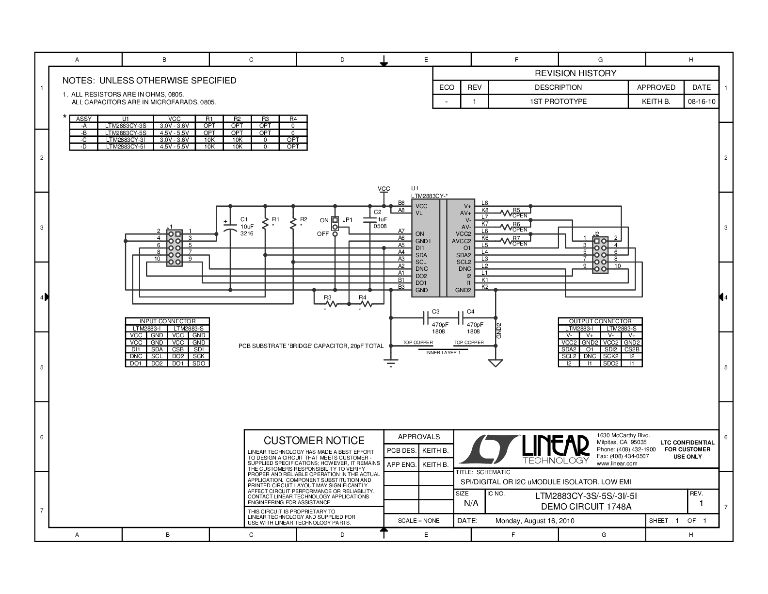 DC1748A-A - Schematic