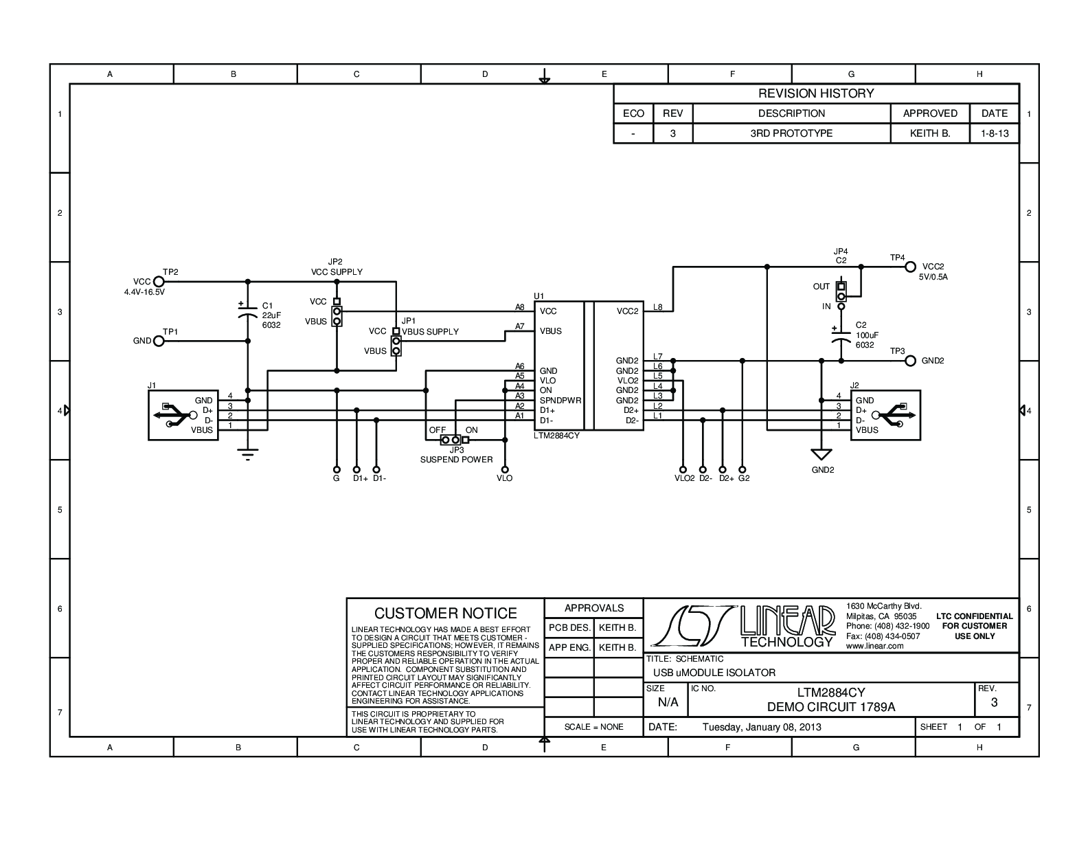 DC1789A - Schematic