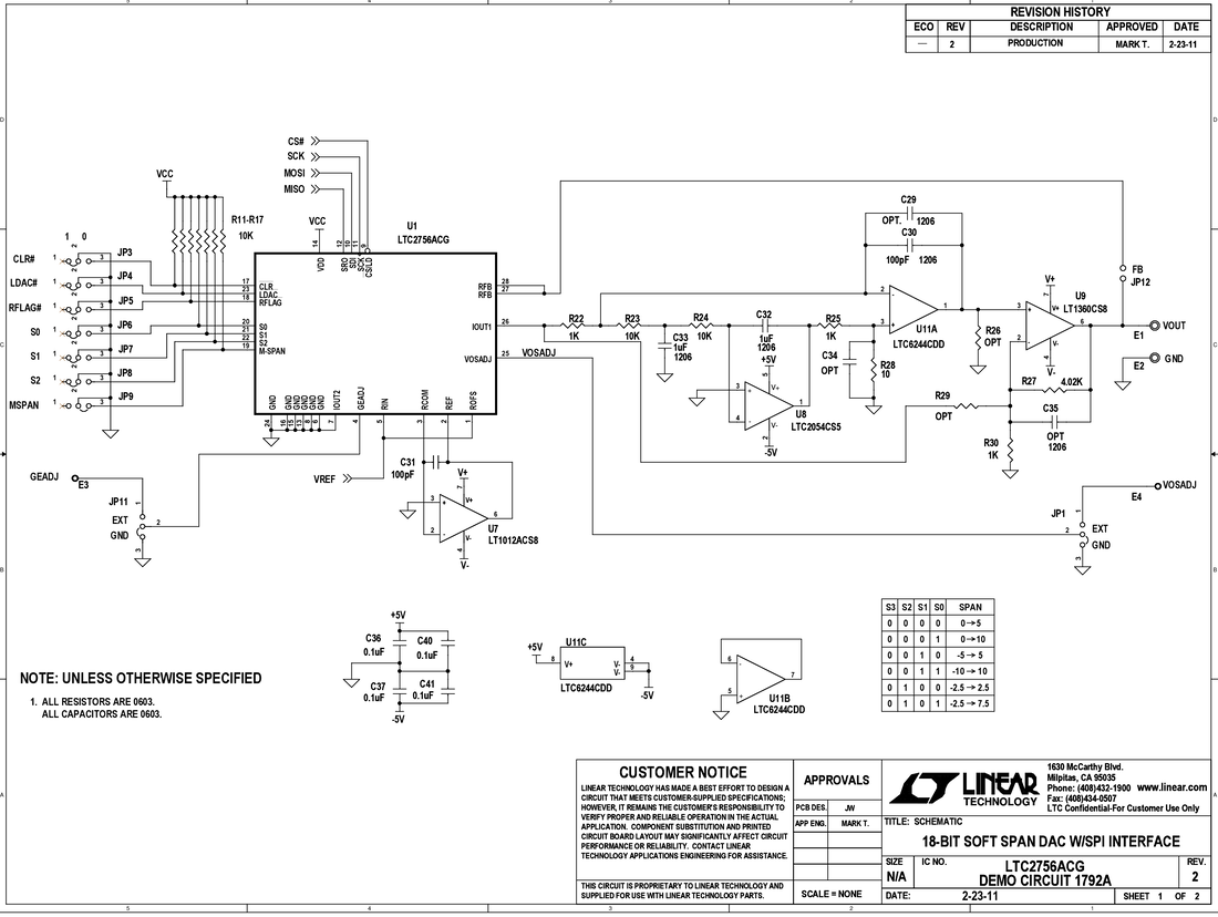 DC1792A - Schematic