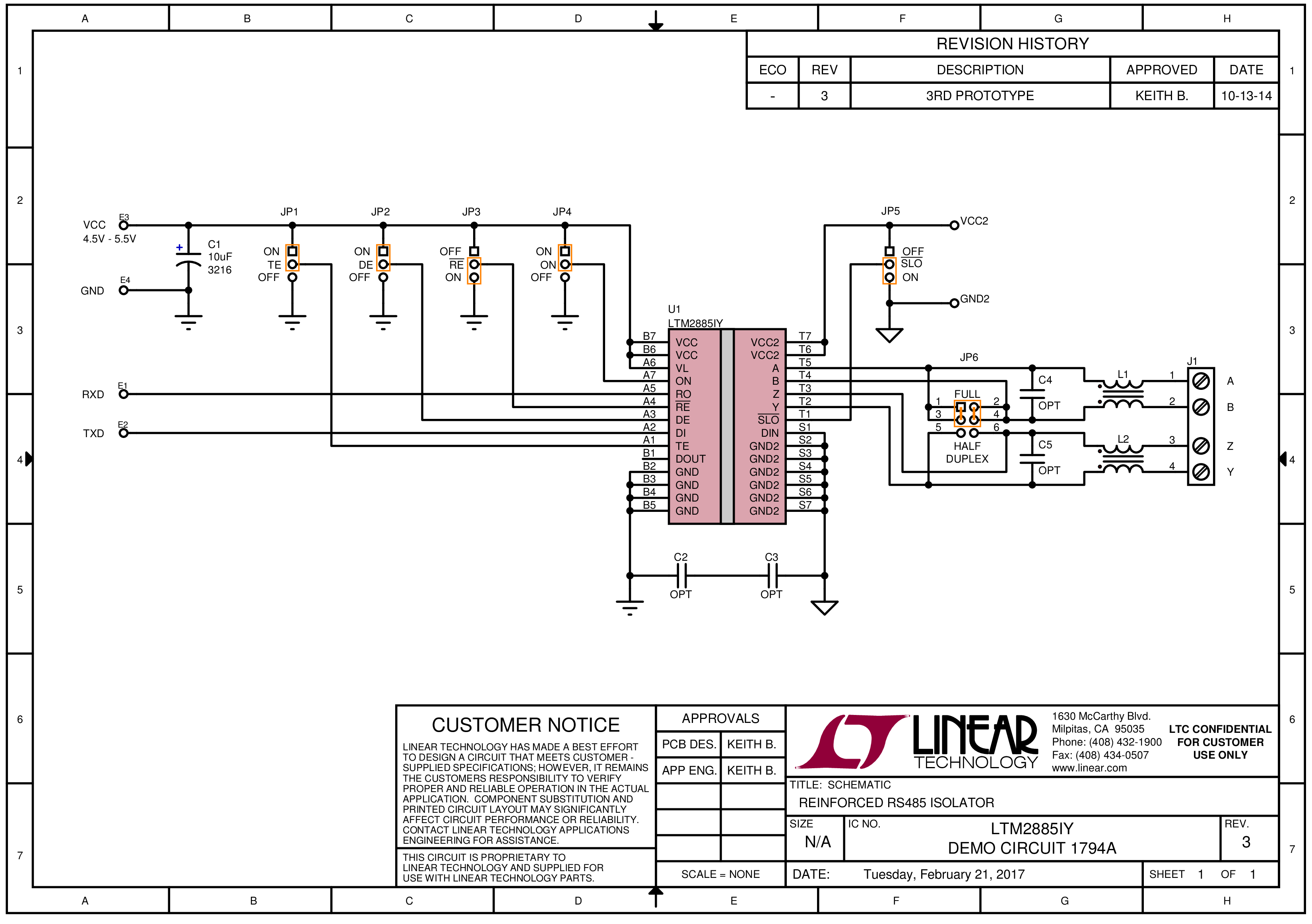 DC1794A - Schematic