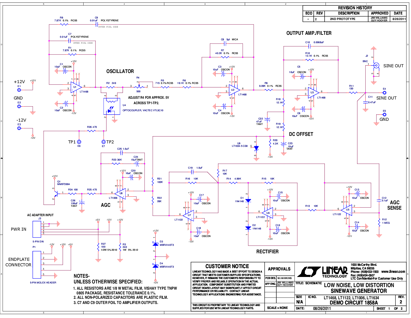 DC1858A - Schematic