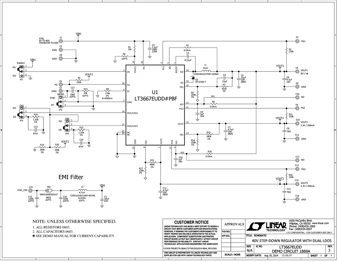 DC1869A - Schematic