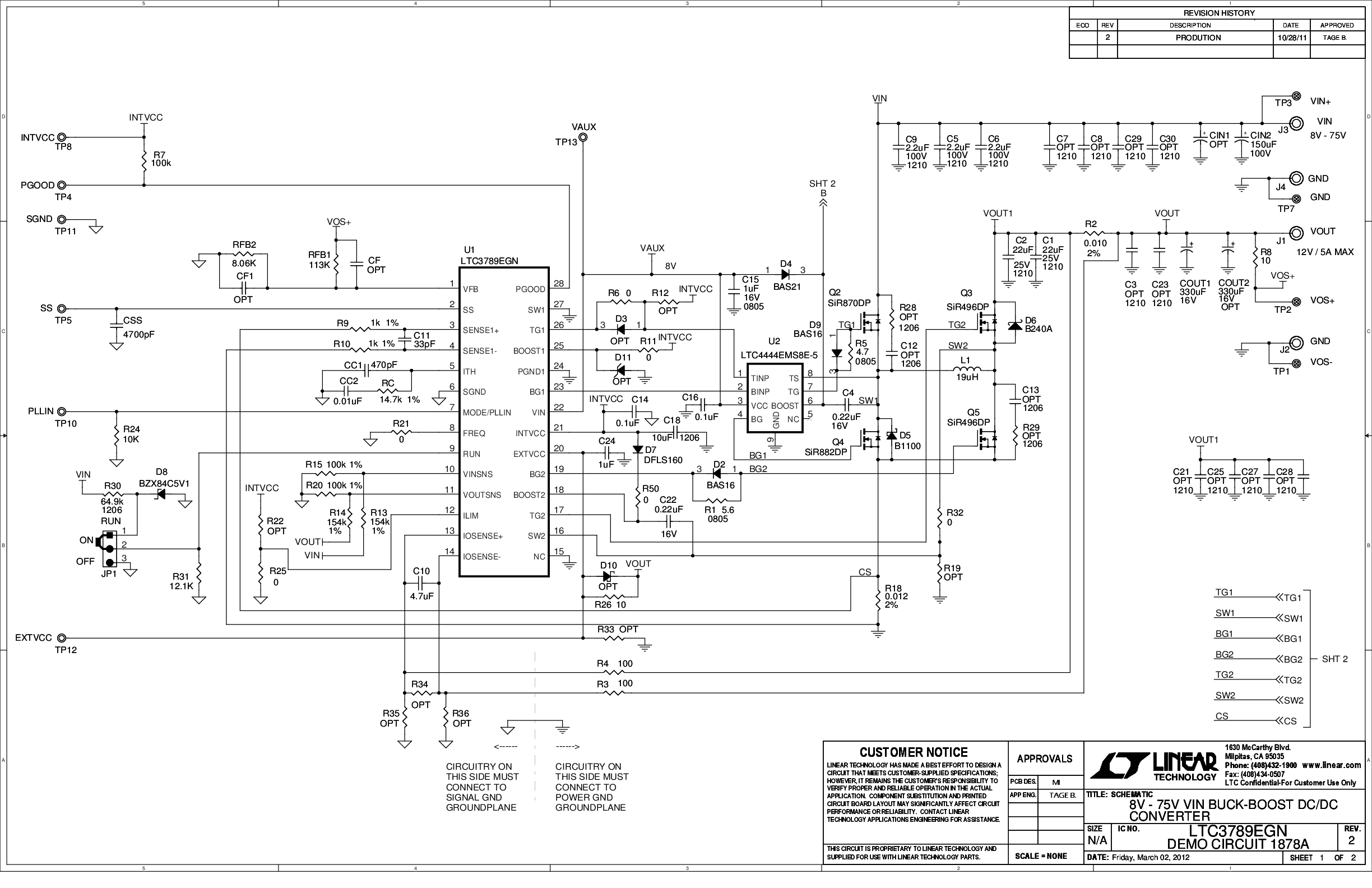 DC1878A - Schematic