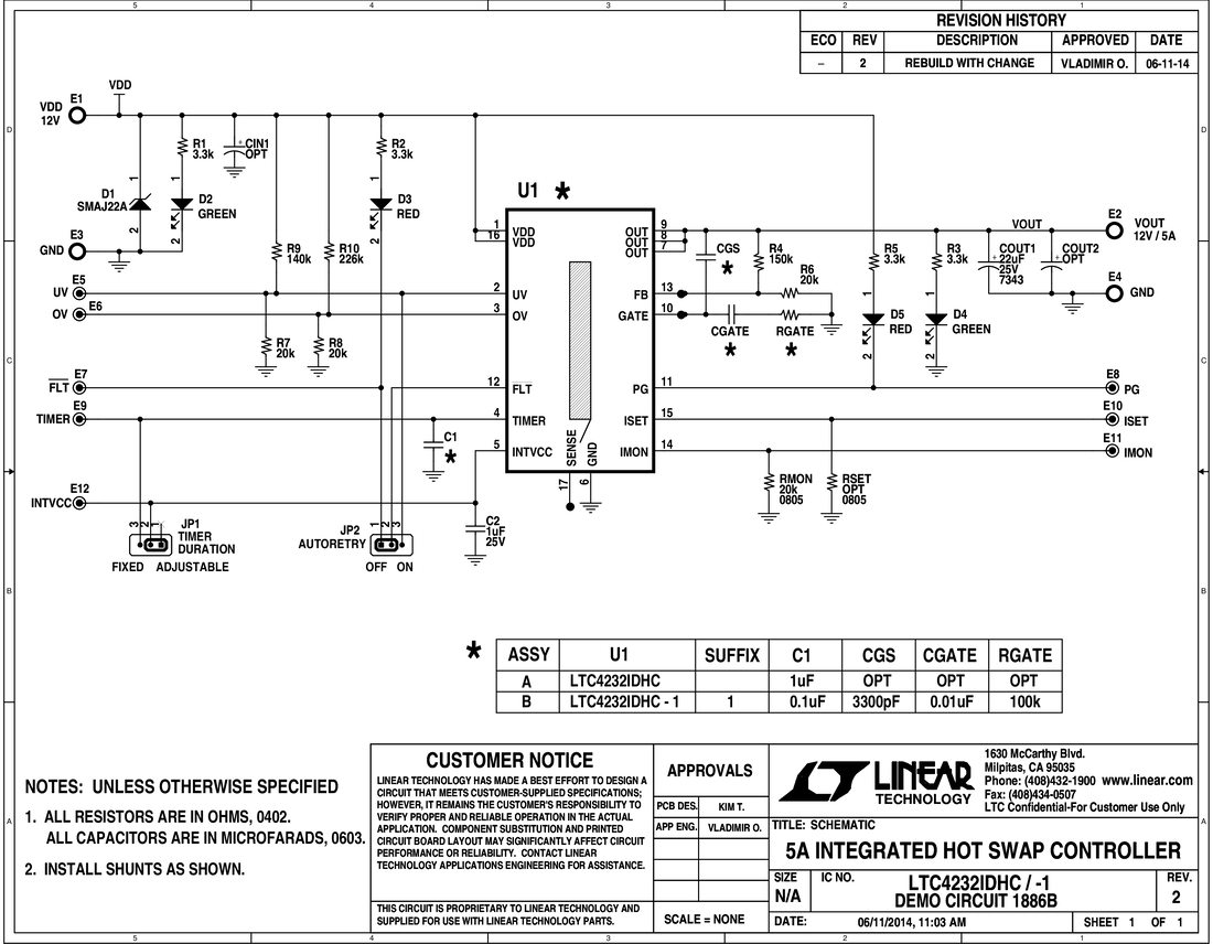 DC1886B - Schematic