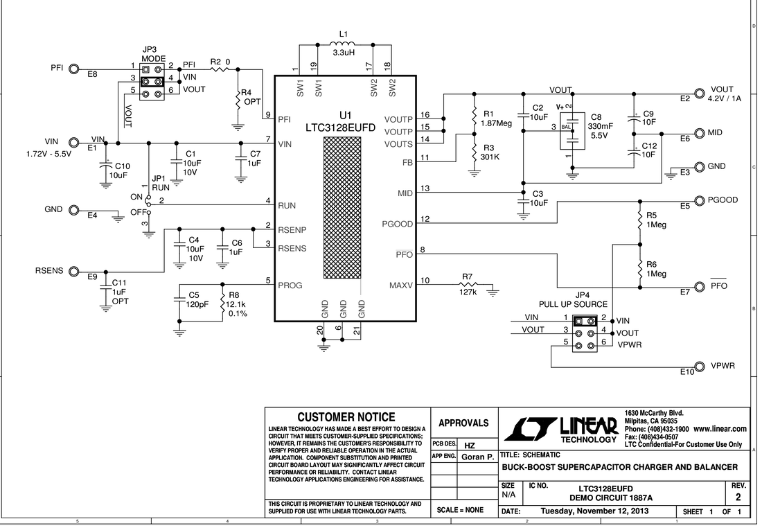 DC1887A - Schematic
