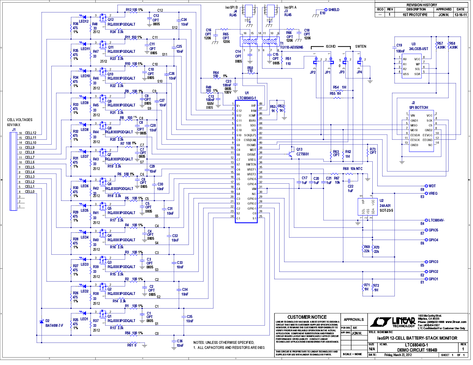 DC1894B - Schematic