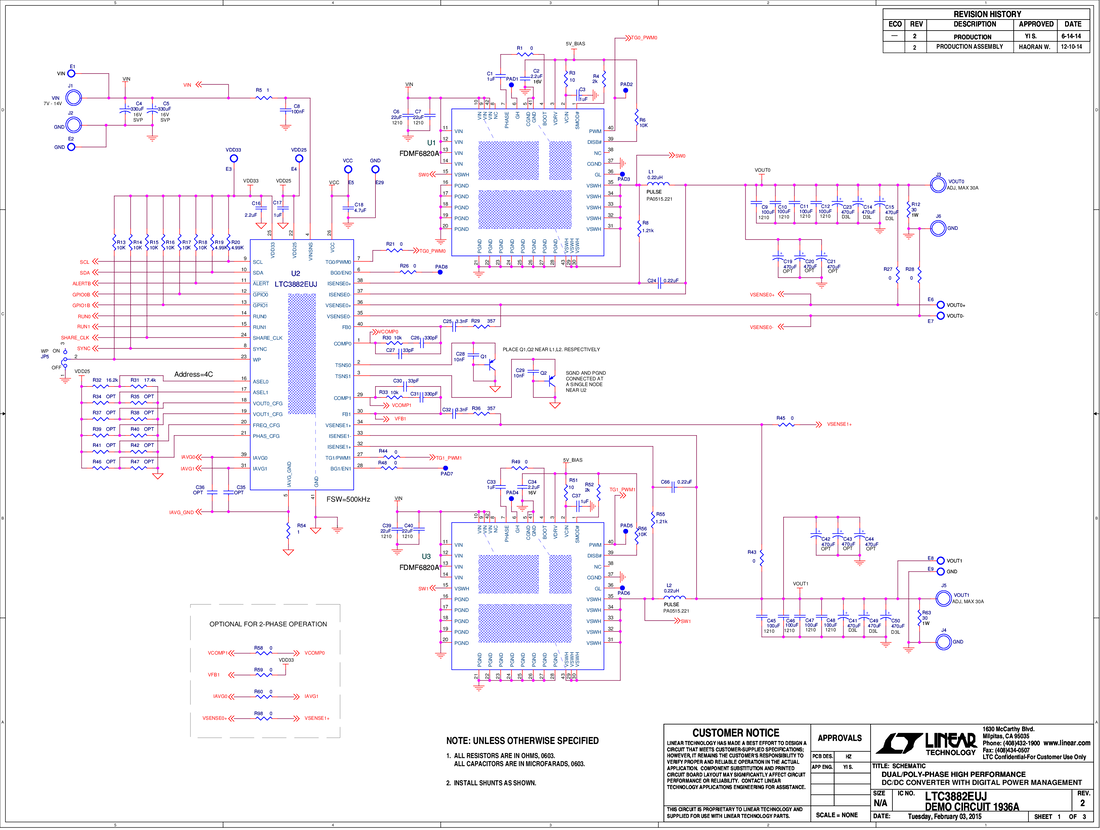 DC1936A - Schematic