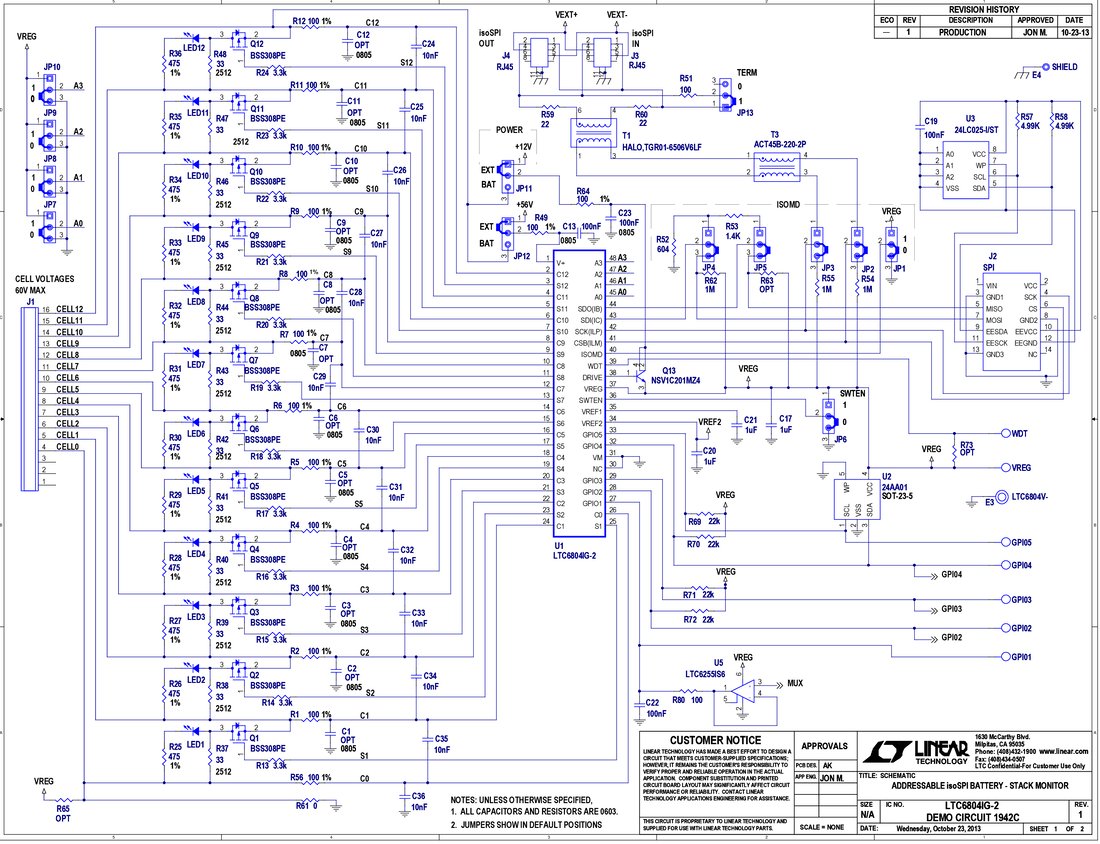 DC1942C - Schematic