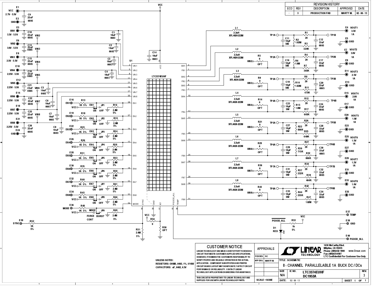 DC1953A - Schematic