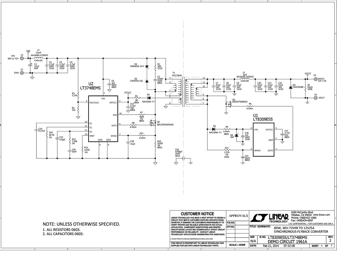 DC1961A - Schematic