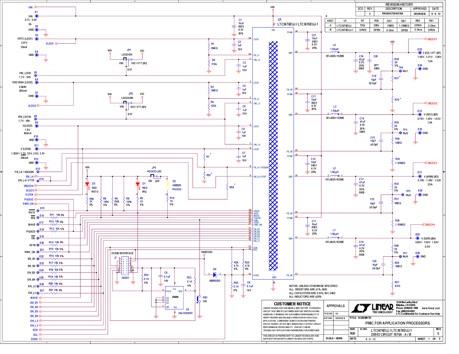 DC1976A-A - Schematic