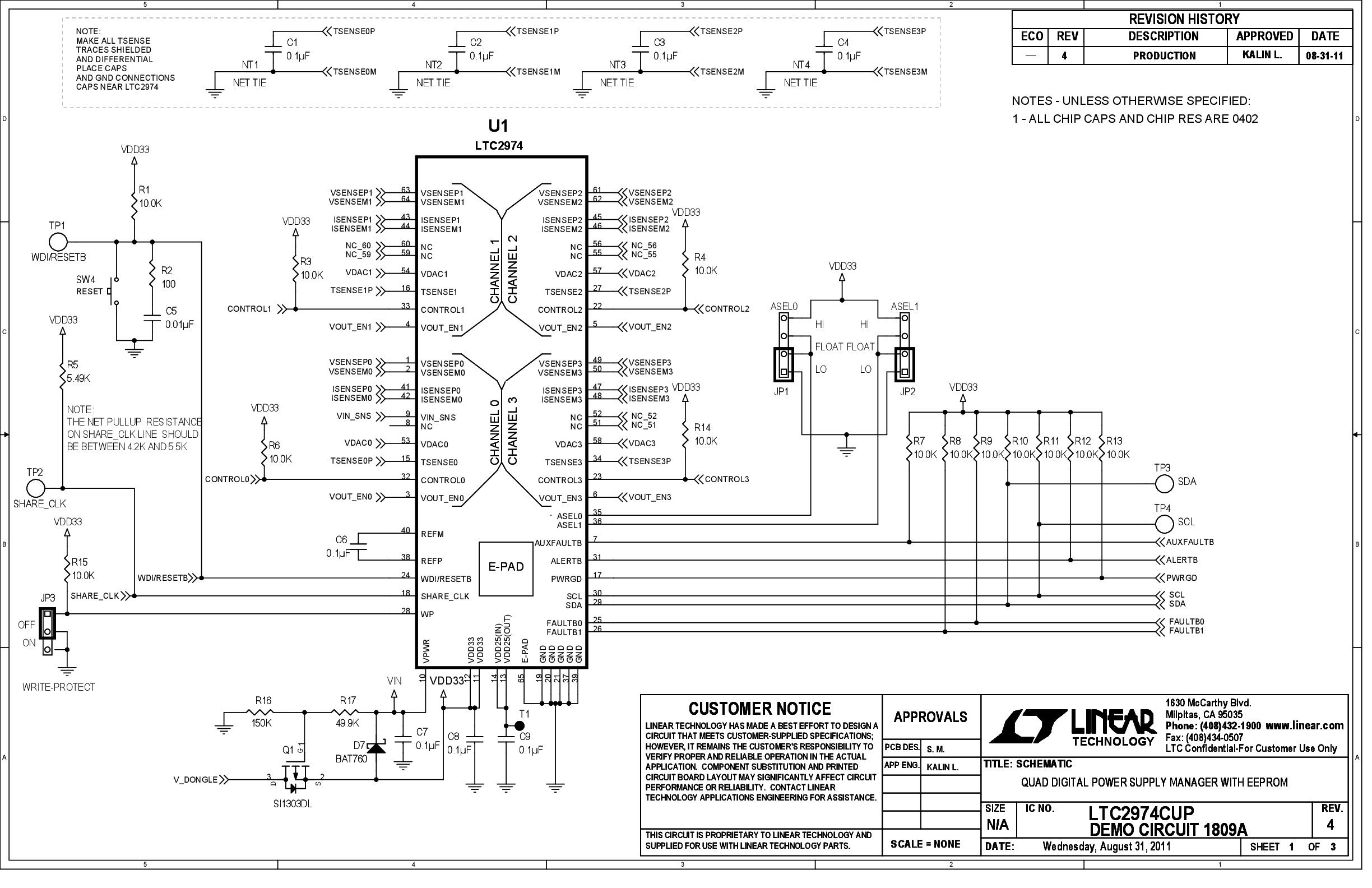 DC1978A - Schematic