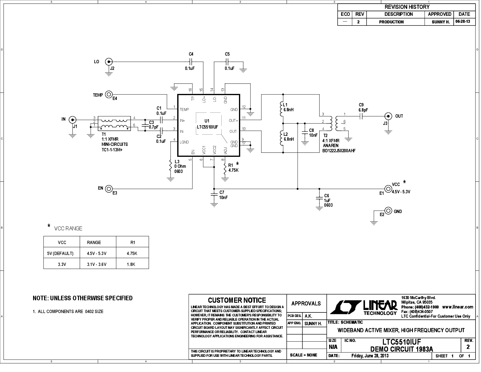 DC1983A - Schematic