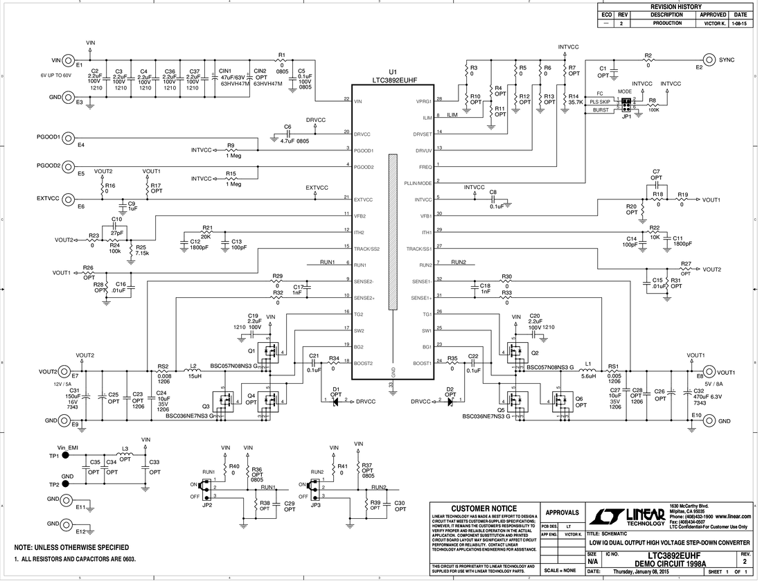 DC1998A - Schematic
